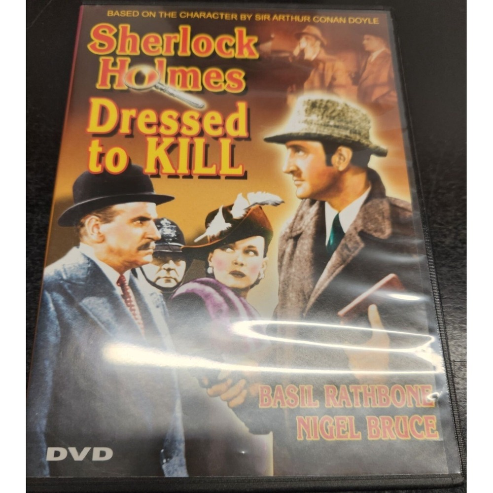 Sherlock Holmes Dressed to Kill DVD Basil Rathbone Nigel Bruce Digiview FA8-A